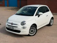 Used Fiat 500 Pop Star 69 HP (50 kW) 2016 White Hatchback