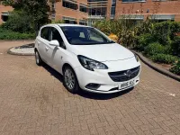 Used Vauxhall Corsa 90 HP (66 kW) 2016 White Hatchback