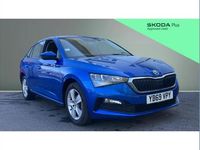 Used Skoda Scala SE 95 HP (69 kW) 2019 Blue Hatchback