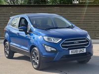 Used Ford Ecosport Zetec 125 HP (91 kW) 2018 Blue SUV