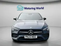 Used Mercedes CLA250e AMG Line Premium 218 HP (160 kW) 2023 Blue Coupe