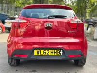 Used Kia Rio 90 HP (66 kW) 2013 Red Hatchback