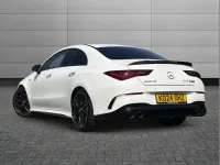 Used Mercedes CLA45 AMG 415 HP (305 kW) 2024 White Coupe