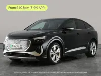 Used Audi Q4 Sportback e-tron S-Line 150 kW (204 HP) 2023 Black SUV