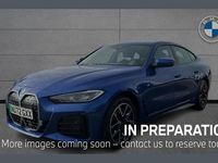 Used BMW i4 M Sport 250 kW (340 HP) 2022 Blue Sedan
