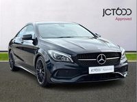 Used Mercedes CLA220 AMG line 168 HP (123 kW) 2019 Black Sedan