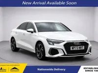Used Audi A3 S-Line 150 HP (110 kW) 2024 White Sedan