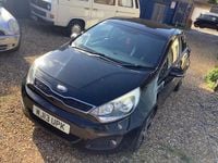 Used Kia Rio 2013 Black Hatchback
