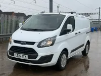 Used Ford Transit Custom 100 HP (73 kW) 2015 White Van