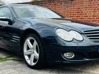 Käytetty Mercedes SL350 245 HP (180 kW) 2005 Musta Avoauto
