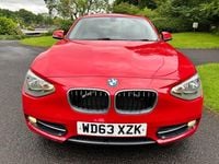 Used BMW 116 Sport Line 2014 Red Hatchback