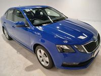 Used Skoda Octavia SE Technology 115 HP (84 kW) 2019 Blue Hatchback