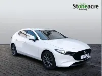 Used Mazda 3 Exclusive-Line 140 HP (102 kW) 2025 White Hatchback