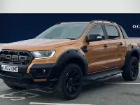 Begagnad Ford Ranger Wildtrack 2022 Orange Pickup
