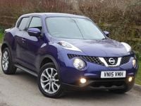 Used Nissan Juke Tekna 2015 Blue SUV