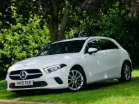 Used Mercedes A180 116 HP (85 kW) 2018 White Hatchback