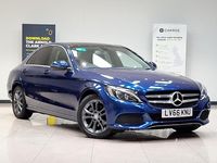 Used Mercedes C200 136 HP (100 kW) 2016 Blue Sedan