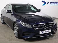 Used Mercedes E200 AMG line 184 HP (135 kW) 2020 Blue Sedan