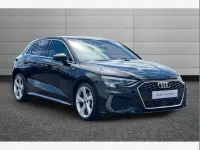 Used Audi A3 S-Line 110 HP (80 kW) 2024 Black Hatchback