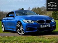 Used BMW 428 M Sport 2015 Blue Cabriolet