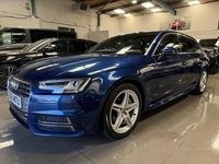 Used Audi A4 S-Line 190 HP (139 kW) 2016 Blue Estate