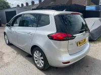 Used Vauxhall Zafira Tourer 2012 Silver MPV