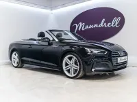 Used Audi A5 Cabriolet S-Line 190 HP (139 kW) 2020 Black Cabriolet