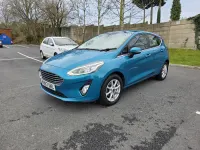 Used Ford Fiesta Zetec 2018 Blue Hatchback