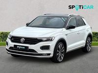 Used VW T-Roc R-line 148 HP (108 kW) 2019 White SUV