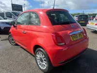 Used Fiat 500 Pop Star 69 HP (50 kW) 2016 Pink Hatchback