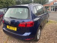 Used VW Golf Sportsvan SE 125 HP (91 kW) 2017 Blue MPV