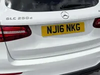 Used Mercedes GLC250 AMG line 204 HP (150 kW) 2016 White SUV