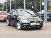 Begagnad Audi A1 Sport 86 HK (63 kW) 2013 Svart Halvkombi