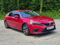 Used Honda Civic Elegance 184 HP (135 kW) 2024 Red Hatchback