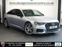 Begagnad Audi A6 Black Edition 204 HK (150 kW) 2021 Silver Sedan