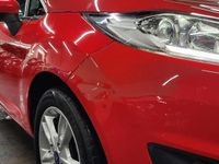 Used Ford Fiesta Zetec 82 HP (60 kW) 2017 Red Hatchback