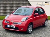 Used Nissan Micra N-TEC 2010 Red Hatchback
