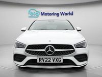 Used Mercedes CLA180 Shooting Brake AMG line 136 HP (100 kW) 2022 White Estate