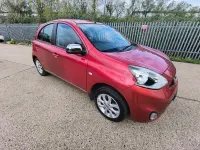 Second-hand Nissan Micra Acenta 2014 Roșu Hatchback