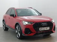 Used Audi Q3 Black Edition 150 HP (110 kW) 2022 Red SUV