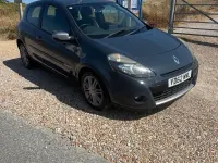 Used Renault Clio Dynamique 75 HP (55 kW) 2012 Blue Hatchback