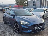 Used Ford Focus ST-Line X 125 HP (91 kW) 2019 Blue Hatchback