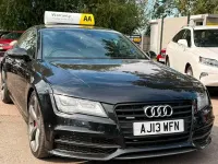 Used Audi A7 Sportback Black Edition 313 HP (230 kW) 2013 Black Hatchback