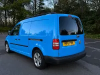 Used VW Caddy 102 HP (75 kW) 2011 Blue MPV