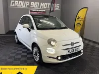 Used Fiat 500 Lounge 69 HP (50 kW) 2016 White Hatchback