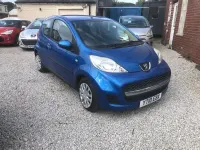 Used Peugeot 107 68 HP (50 kW) 2010 Blue Hatchback