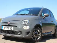 Used Fiat 500 S 69 HP (50 kW) 2017 Grey Hatchback