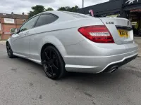 Used Mercedes C220 Sport Edition 170 HP (125 kW) 2011 Silver Coupe