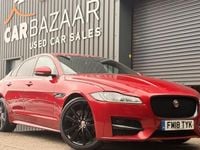 Used Jaguar XF R-Sport 240 HP (176 kW) 2018 Red Sedan