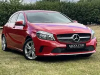 Used Mercedes A180 Executive 109 HP (80 kW) 2016 Red Hatchback